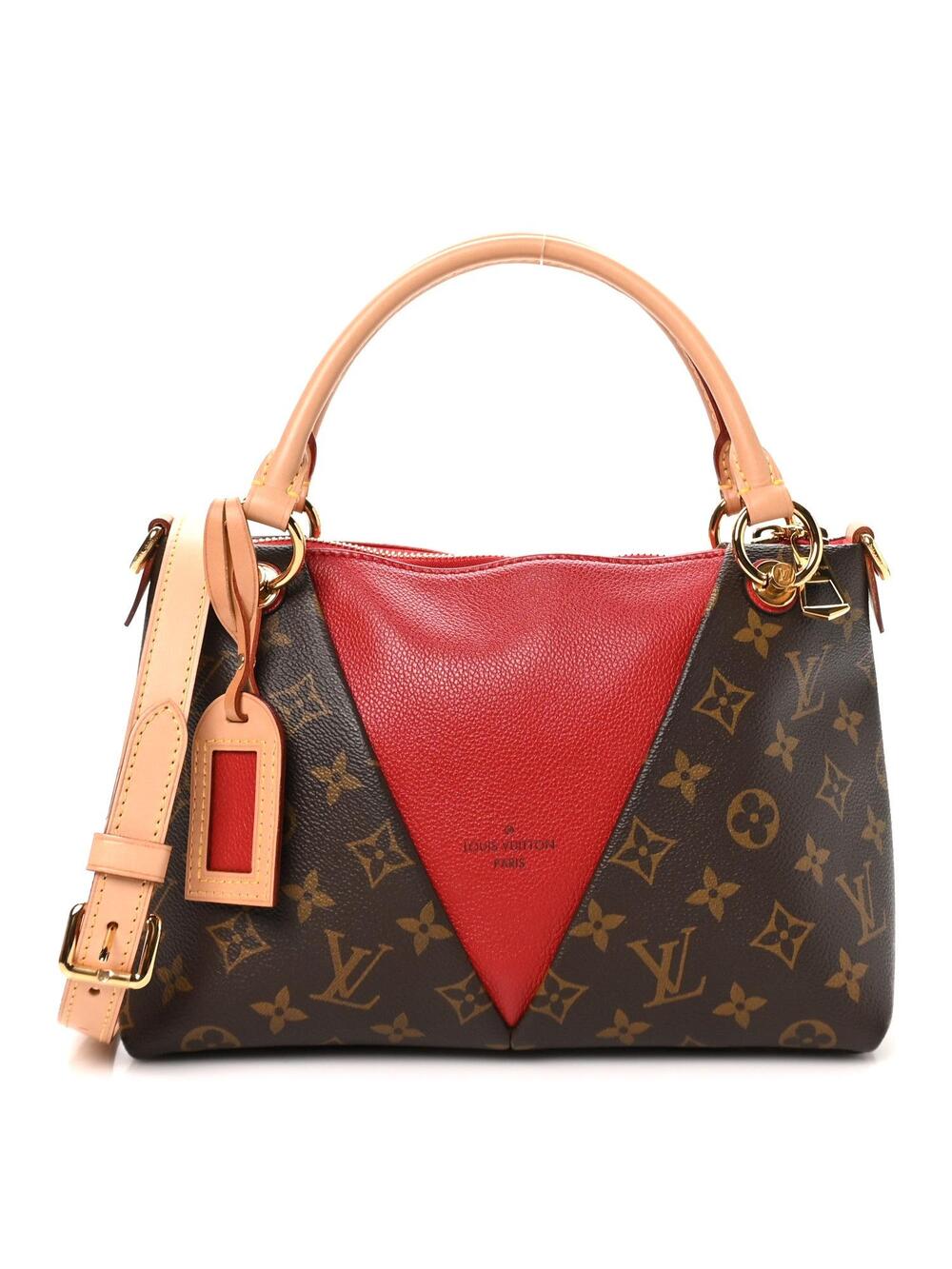 Louis Vuitton V Tote Bb Cherry #368091L17B
